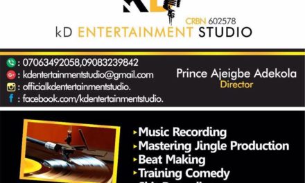 Best Entertainment Studios In Badagry – KD Entertainment