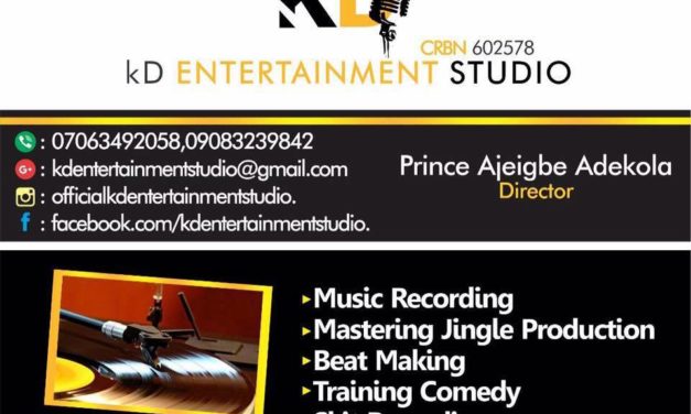 Best Entertainment Studios In Badagry – KD Entertainment